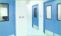 Clean Room Swing / Flush Door